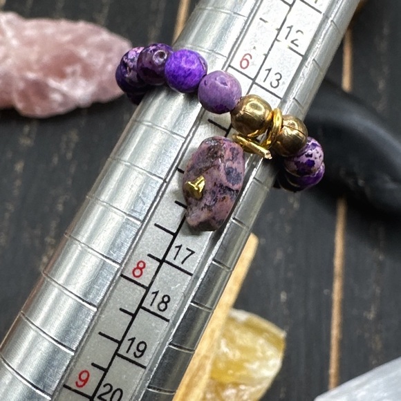 Alquimia by Ady Purple and Gold Ring - Picture 2 of 2
